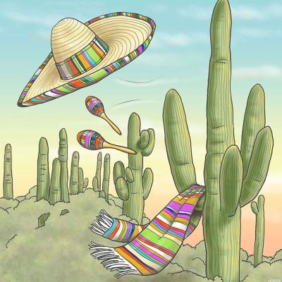 Mexican sombrero
